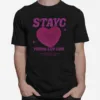 Stayc? Young Luv Pink Hear Unisex T-Shirt