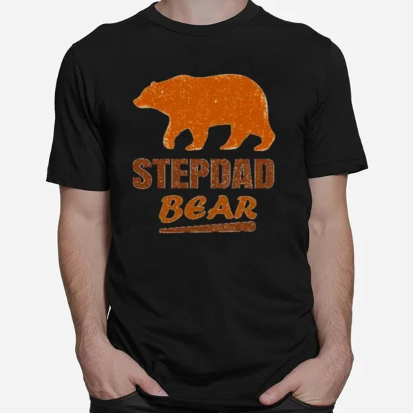 Stepdad Bear Step Dad Unisex T-Shirt