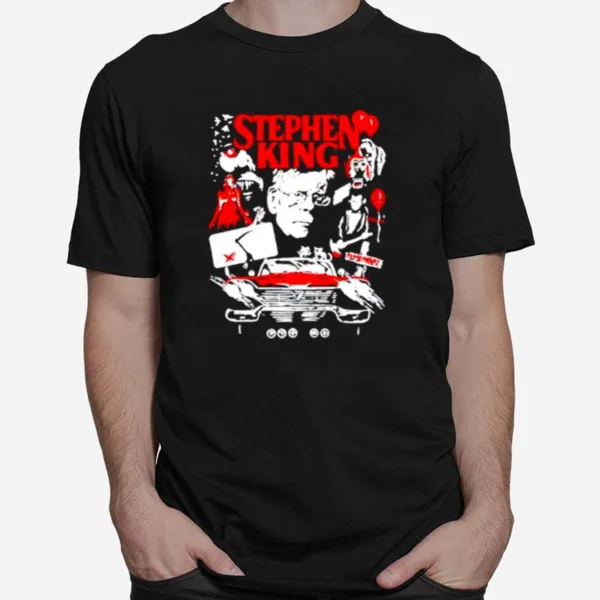 Stephen King King Of Horror T shirt Unisex T-Shirt