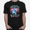 Stitch I'M Smiling Under The Mask And Hugging You In My Heart Unisex T-Shirt