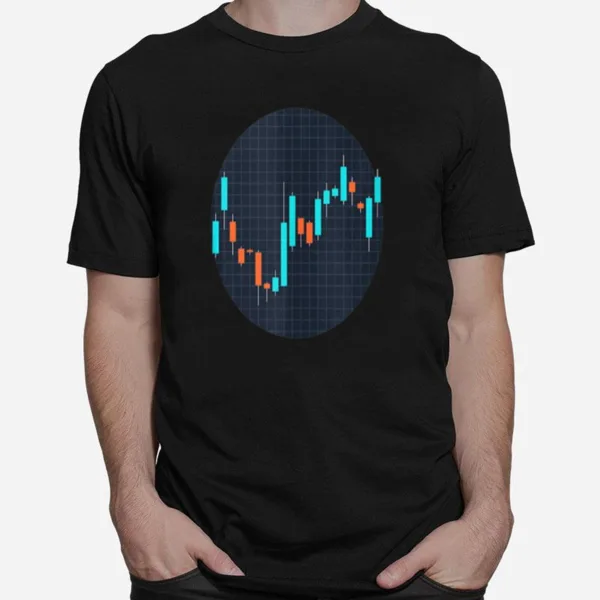 Stock Day Trader Up And Down Trading Investor Unisex T-Shirt