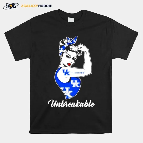 Strong Girls Unbreakable Go Kentucky Wildcats Unisex T-Shirt