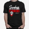 Sundays Are For The Cannons Tampa Bay Fl Unisex T-Shirt