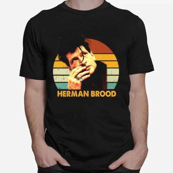 Sunset Portrait Herman Brood Unisex T-Shirt