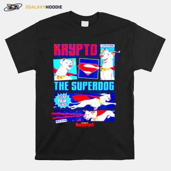 Super Hearing The Superdog Solar Paw Punch Unisex T-Shirt