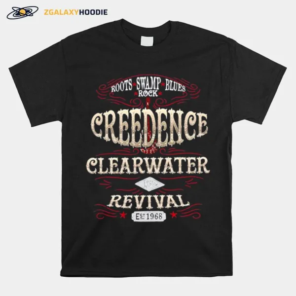 Swamp Rock Creedence Clearwater Revival Ccr Rock Music Unisex T-Shirt