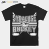 Syracuse Crunch Hockey Royal Youth Logo Unisex T-Shirt