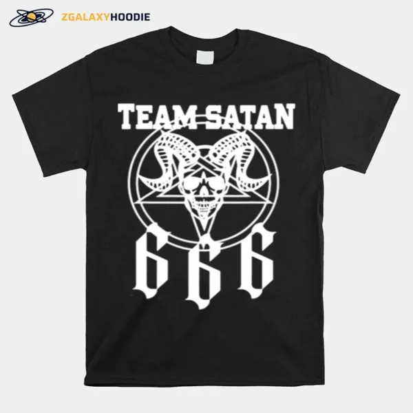 Team Satan Skull Stars Unisex T-Shirt