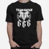 Team Satan Skull Stars Unisex T-Shirt