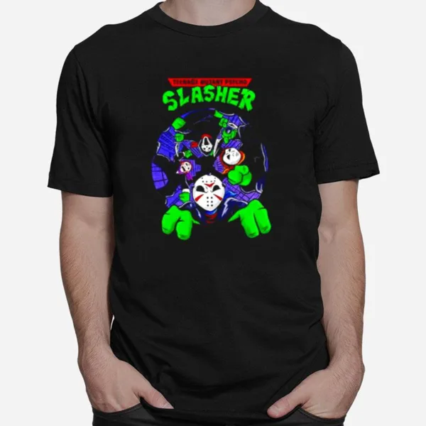 Teenage Mutant Psycho Slasher Horror Unisex T-Shirt