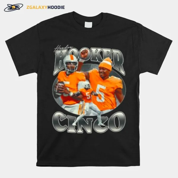 Tennessee Volunteers Hendon Hooker Cinco Unisex T-Shirt