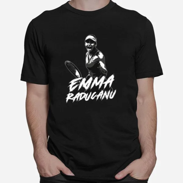 Tennis Player Emma Raducanu Vintage Unisex T-Shirt