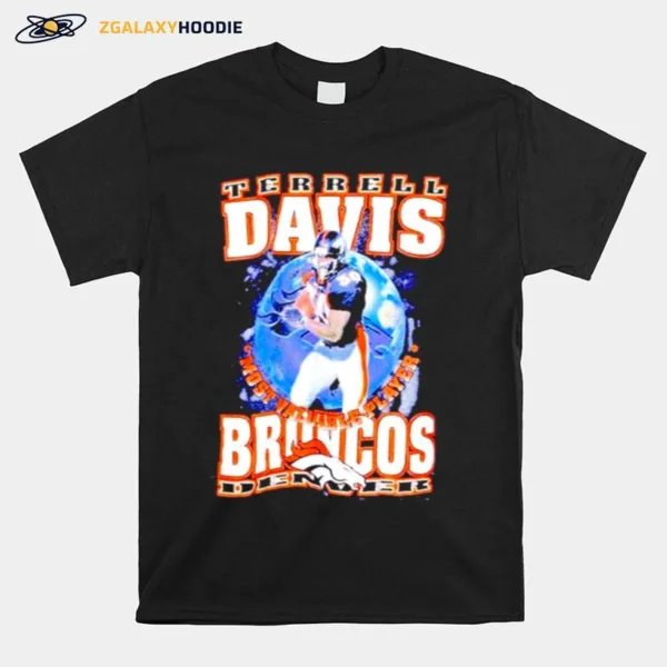 Terrell Davis Denver Broncos Most Valuable Player Unisex T-Shirt