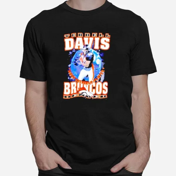 Terrell Davis Denver Broncos Most Valuable Player Unisex T-Shirt