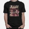 Texas A&M Aggie Vintage Football Square Home Of The 12Th Man Unisex T-Shirt