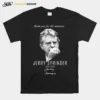 Thank You For Memories Signature Jerry Springer Unisex T-Shirt