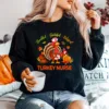 Thankful Grateful Blessed Turkey Nurse Unisex T-Shirt