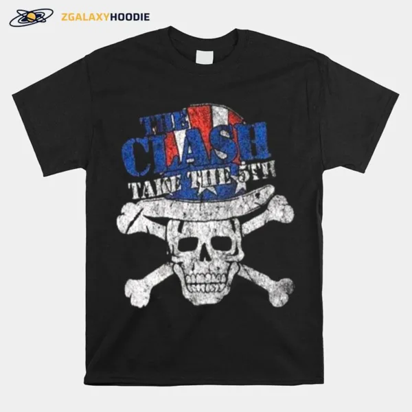 The Clash Take The Fifth Skull Unisex T-Shirt