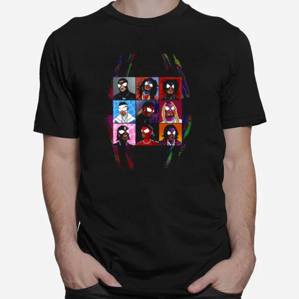 The Current Feature List For Metro Boomin Spider Man Across The Spider Verse Soundtrack Unisex T-Shirt