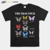 The Eras Tour Taylor Colors Butterlies Unisex T-Shirt