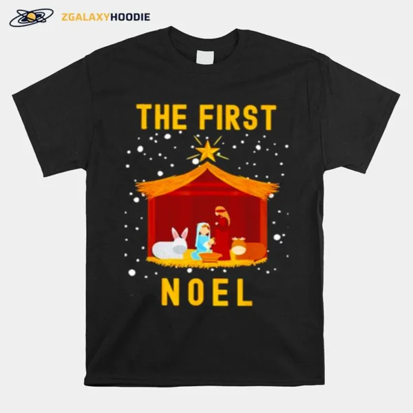 The First Noel Christian Christmas Unisex T-Shirt