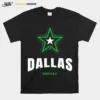 The Green Star Dallas Stars Hockey Unisex T-Shirt