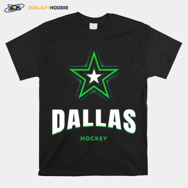 The Green Star Dallas Stars Hockey Unisex T-Shirt