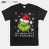 The Grinch Stole My Pancreas Christmas Unisex T-Shirt