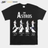 The Houston Astros Baseball Crossing The Line Signatures Unisex T-Shirt