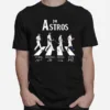 The Houston Astros Baseball Crossing The Line Signatures Unisex T-Shirt