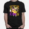 The Iconic Moment The Lebron James Los Angeles Lakers Unisex T-Shirt