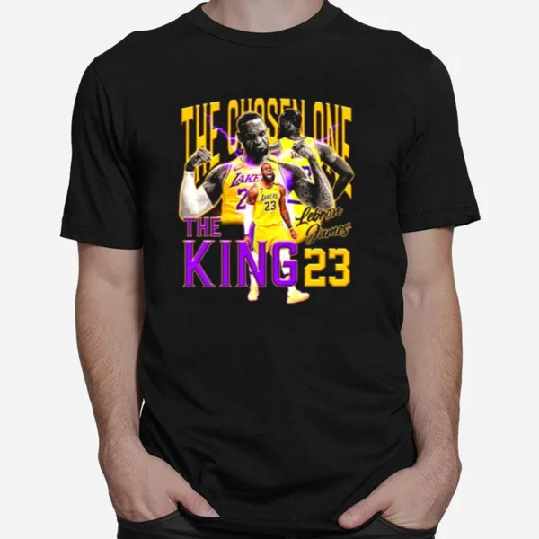 The Iconic Moment The Lebron James Los Angeles Lakers Unisex T-Shirt