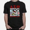 The Minding My Black Owned Business Delta Sigma Theta Unisex T-Shirt