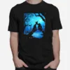The Night Time Silhouette Lady And The Tramp Unisex T-Shirt