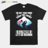 The Only Thing Worse Than The Enemy Is A Traitor Let? Go Brandon Bigfoot Anti Biden Unisex T-Shirt