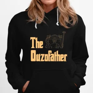 The Ouzofather Ouzo Greek Food And Drink History Joke Unisex T-Shirt