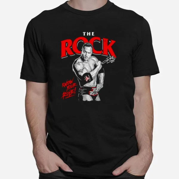 The Rock Know Your Role Unisex T-Shirt