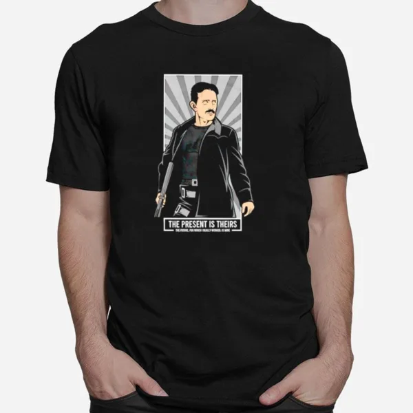 The Tesla Matrix The Present Is Theirs Unisex T-Shirt