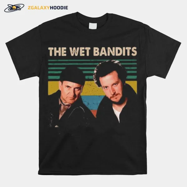 The Wet Bandits Vintage Christmas Unisex T-Shirt