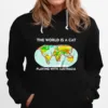 The World Is A Cat Playing With Australia Unisex T-Shirt