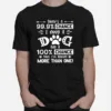 Theres A 99 9 Chance I Need A Dog And A 100 Chance That Im Having More Than One Unisex T-Shirt