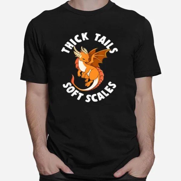 Thick Tails Soft Scales Dragon Unisex T-Shirt