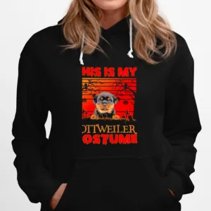 This is my Rottweiler Costume vintage Halloween shirt Unisex T-Shirt