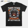 Three Things You Dont Mess With My Family My Freedom Unisex T-Shirt