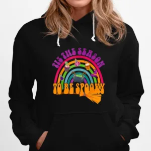 Tis The Season To Be Spooky Rainbow Pumpkin T Shirt Unisex T-Shirt