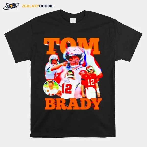 Tom Brady Picture Collage Unisex T-Shirt