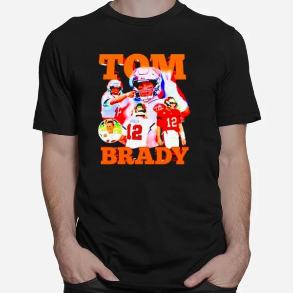 Tom Brady Picture Collage Unisex T-Shirt