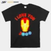 Tony Stark I Love You 3000 Unisex T-Shirt