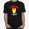 Tony Stark I Love You 3000 Unisex T-Shirt