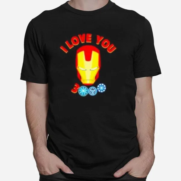 Tony Stark I Love You 3000 Unisex T-Shirt